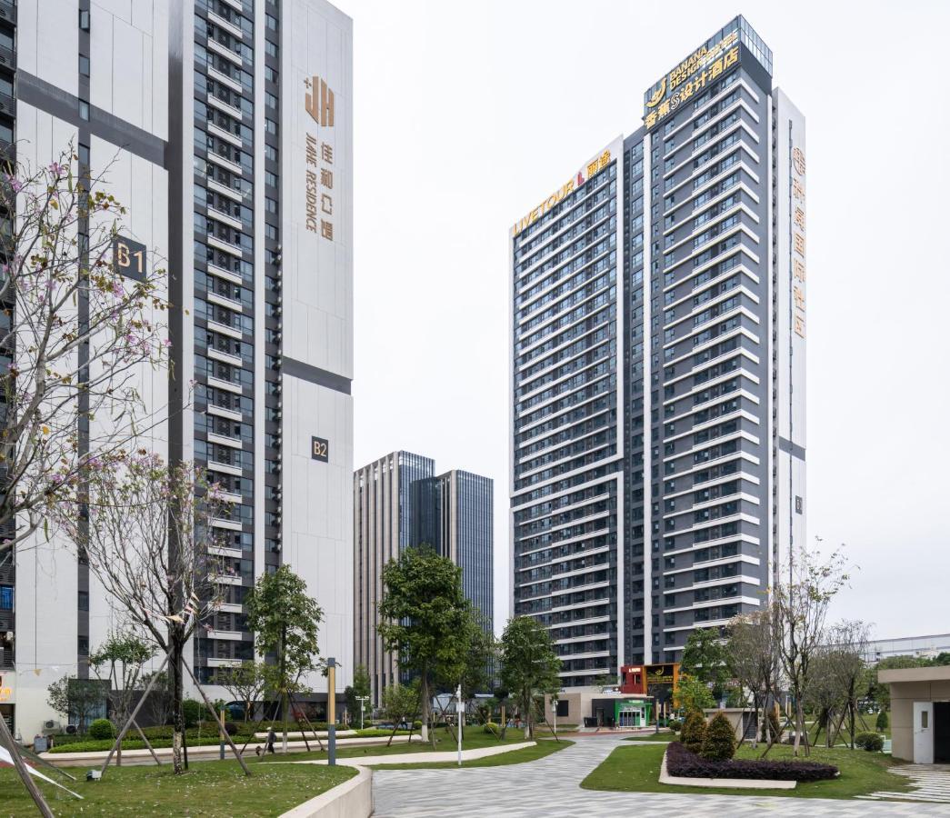 Livetour Hotel Luogang Science City Guangzhou Exterior foto